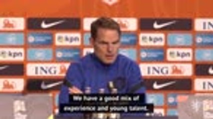 DeBoer aware Netherlands lack tournament experience