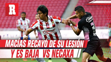 JJ Macías recayó de su lesión y es baja para el Repechaje vs Necaxa
