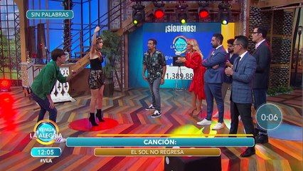 ¡Así remontó este equipo de su mala racha en el Sin Palabras! ¡No te lo pierdas!  | Venga La Alegría