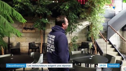 Confinement : les restaurateurs réclament une visibilité sur l'avenir