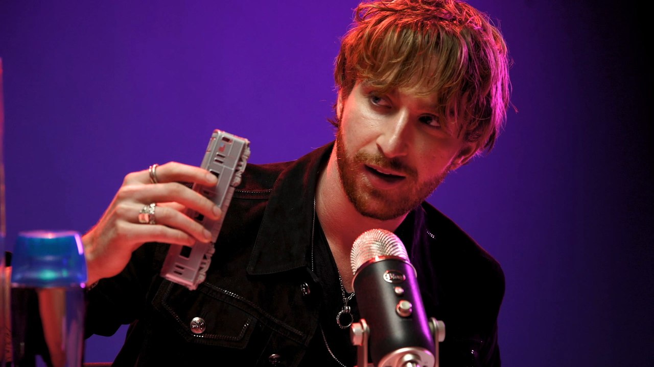 Two Feet Does ASMR with Foam Blocks, Talks His Alter Ego & "Think I'm Crazy"