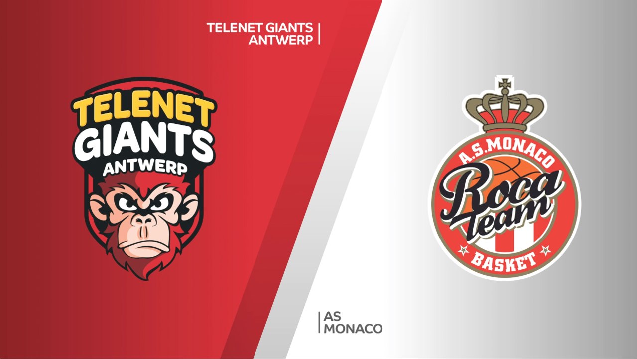 Telenet Giants Antwerp - AS Monaco Highlights | 7DAYS EuroCup, RS Round 8