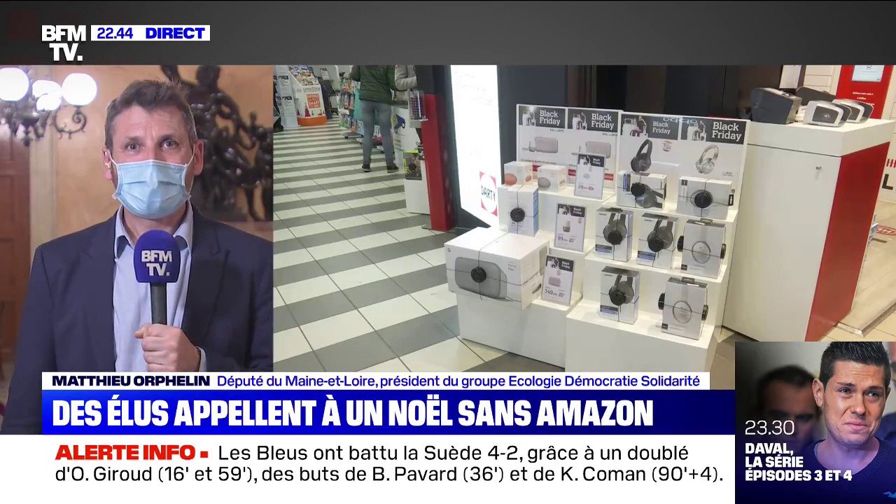 Noël: Matthieu Orphelin appelle à acheter ses cadeaux chez les petits commerçants pour "les soutenir"