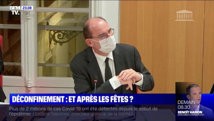 Jean Castex: "On ne peut pas imaginer que, pendant les fêtes de Noël, on pourra laisser des grands rassemblements" se tenir