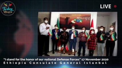 Etiyopya İstanbul Başkonsolosluğu'nda savunma güçlerine destek etkinliği