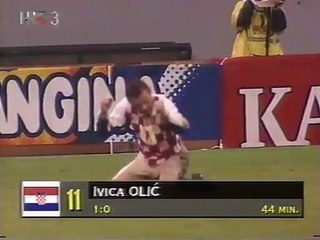 Ivica Olić - prvi gol za Hrvatsku (protiv BiH 17.04.2002.)