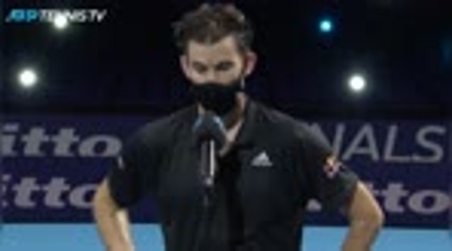 Service game helps Thiem down Nadal in ATP Finals