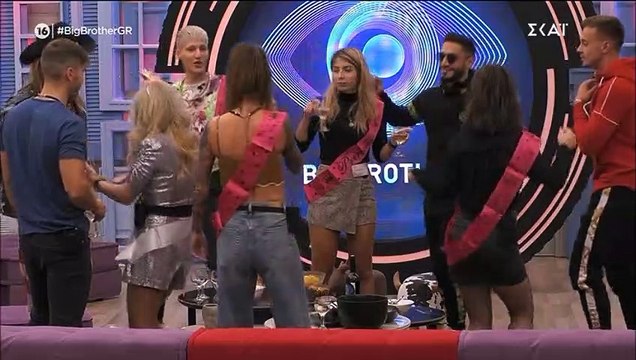 Big Brother: Το bachelor πάρτι της νύφης Άννας Μαρίας και το στριπτίζ των αγοριών