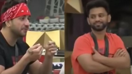 Bigg Boss 14:  Aly Goni ने Rahul Vaidya को गर्लफ्रेंड Disha Parmar का नाम लेकर चिढ़ाया | FilmiBeat