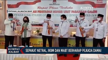 IKBM dan MABT Kalbar Sepakat Netral dan Harapkan Pilkada Damai