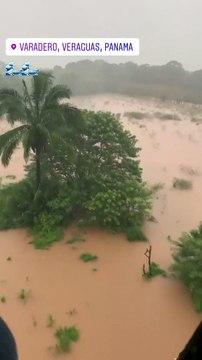 Huracán Iota, Inundaciones Panamá,