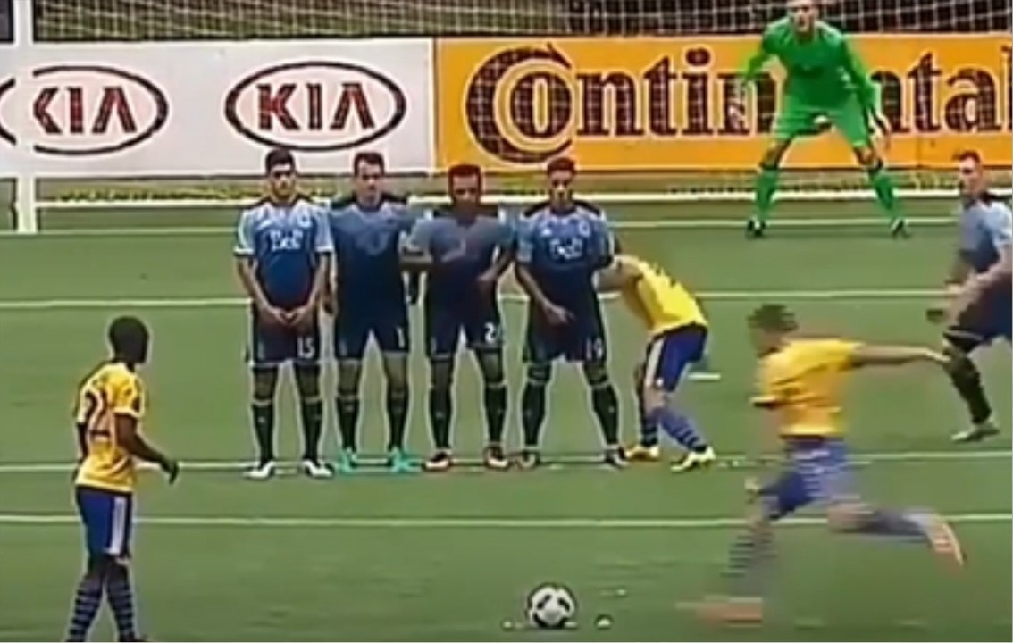 #GolazoDelDía Cuando el balón hace el recorrido perfecto