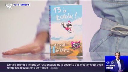 "13 à table", un recueil de nouvelles en faveur des Restos du cœur