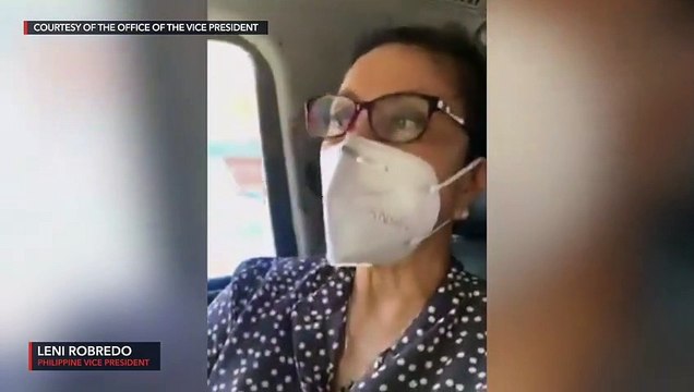 Robredo continues relief operations a day after 'very unpresidential' Duterte meltdown