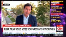 Russia: Donald Trump would not be sick if vaccinated with Sputnik-V. #Russia #NewDay #CNN #Coronavirus #News #Breaking