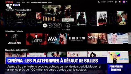 Tải video: À défaut des salles de cinéma, les films sortent sur les plateformes de streaming