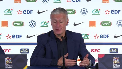 Deschamps : "Giroud a prouvé encore ce soir qu'il mérite d'être là"