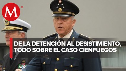 A petición de la FGR, EU se desiste de cargos contra Salvador Cienfuegos