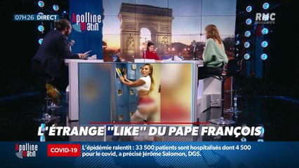 #Magnien, la chronique des réseaux sociaux : L'étrange "like" du Pape François - 18/11