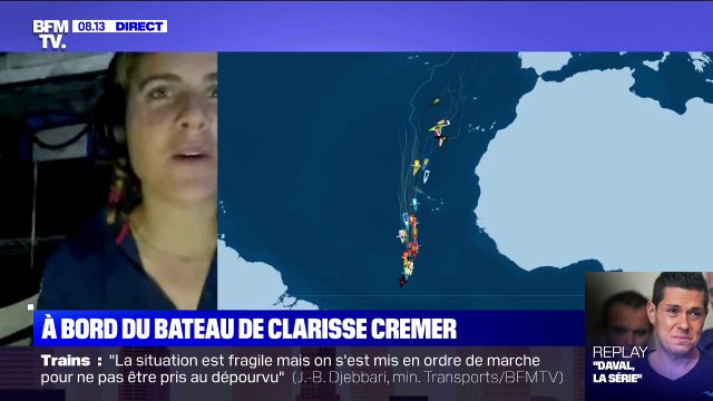 Vendée Globe: la skipper Clarisse Cremer témoigne de ses dix premiers jours de course