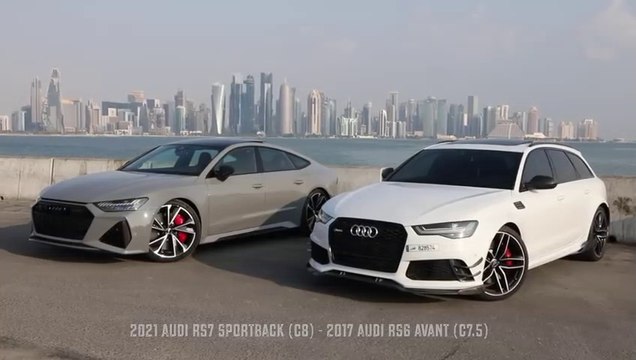 AUDI 2021 RS7 WITHOUT THE OPF FILTER - NARDO GREY BEAST IN NON-EUROPEAN VERSION 600HP V8TT