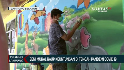 Seni Mural, Raup Keuntungan Ditengah Pandemi Covid 19