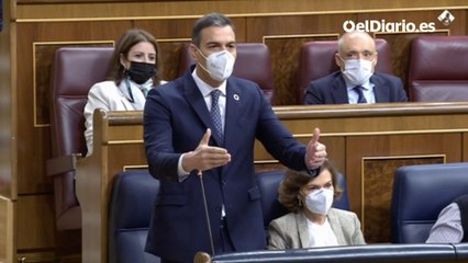 Sánchez, a Casado: "Como Trump en EEUU, ustedes no reconocen la derrota electoral"