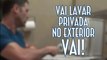 Vai lavar privada no exterior, vai! - EMVB - Emerson Martins Video Blog 2015