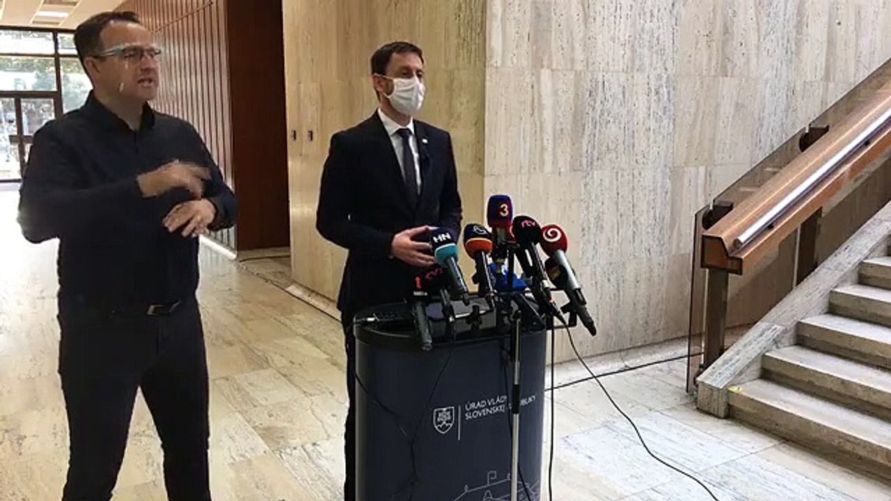 ZÁZNAM: Brífing ministra financií E. Hegera