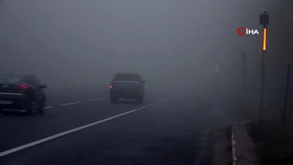 Bolu Dağı Sisle Kaplandı