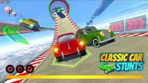 Classic Car Stunt Games Mega Ramp Stunt Car Games - Impossible 3D Car Driver - Android GamePlay