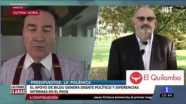 Así corta el manipulador de Cintora a Pedro J cuando hablaba del pacto entre Bildu y PSOE