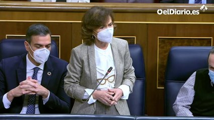 Calvo afea a Vox que se niegue a participar en los Presupuestos: "¿Con vídeos vamos a tener las UCIs funcionando?"