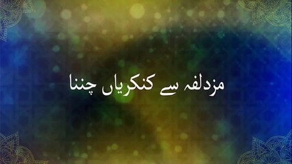 Muzalfa Se Kankarian Chunna Aur Shaitan Ko Marna | Hajj | HD