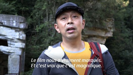 Vue sur "Avatar": en Chine, dans le plus haut ascenseur extérieur du monde