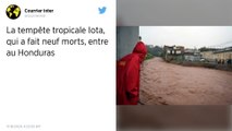 La tempête tropicale Iota, qui a fait dix morts, entre au Salvador
