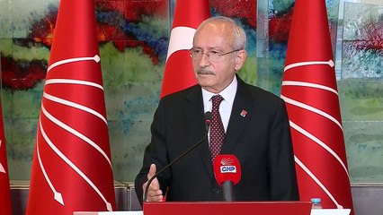 Kılıçdaroğlu ve Davutoğlu'ndan ortak basın açıklaması