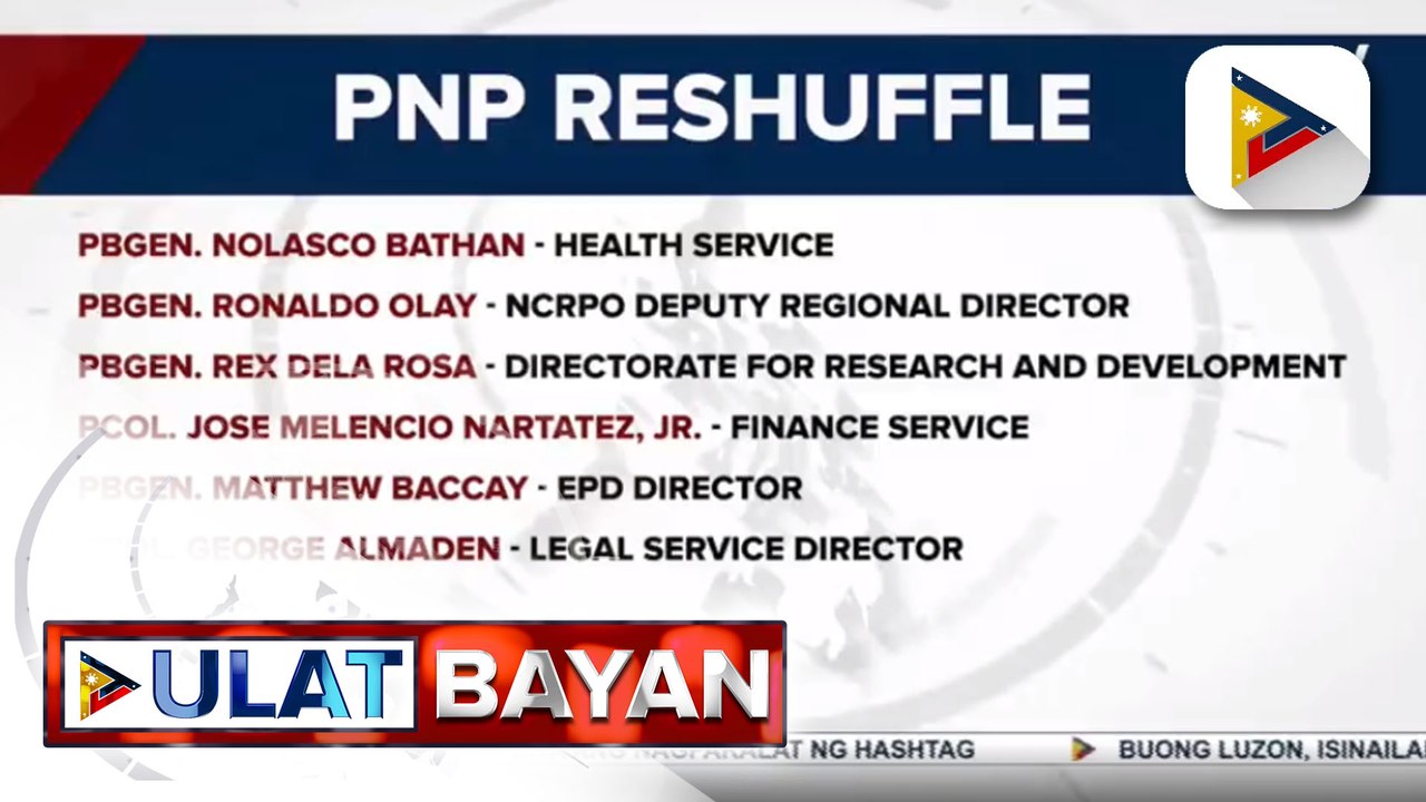 Balasahan sa hanay ng PNP, ipinag-utos ni Chief Sinas