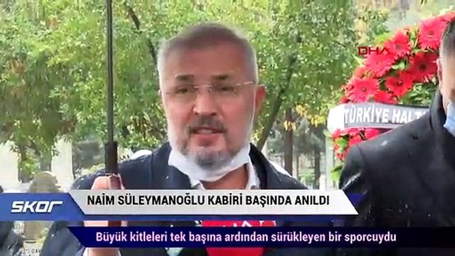 Dünya halterinin efsane ismi Naim Süleymanoğlu kabri başında anıldı