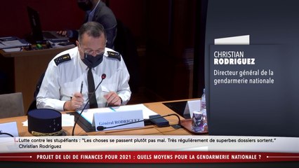 Christian Rodrigez, patron de la gendarmerie, rappelle que les blindés datent  des années 70