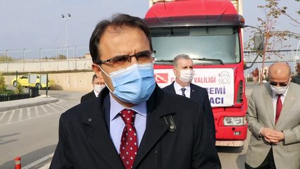 ÇANKIRI - İzmir'deki depremzedelere yardım