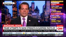 Anthony Scaramucci on Donald Trump attempts to show strength in surprise Photo-Op. @realDonaldTrump #CNN #NewDay #News #BreakingNews #Breaking @Scaramucci