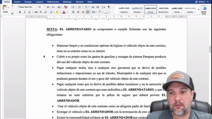 8. El Modelo De Contrato A Utilizar Con Tu Socio Conductor