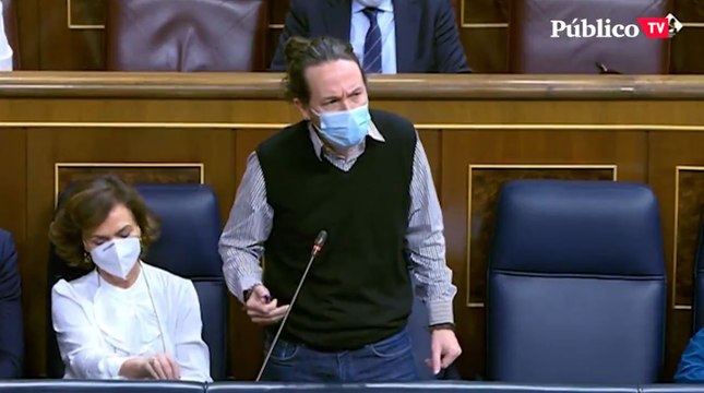 El dardo de Pablo Iglesias a Santiago Abascal: No ha dado un palo al agua, solo ha vivido del dinero público