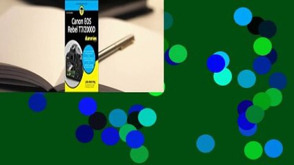 Full version  Canon EOS Rebel T7/2000d for Dummies  For Free