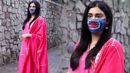 Adah Sharma Snapped by Media at Bandra| FilmiBeat