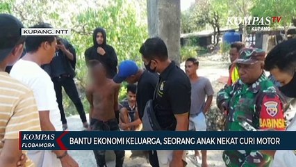 Seorang Anak Nekat Curi Sepeda Motor Demi Membantu Ekonomi Keluarga