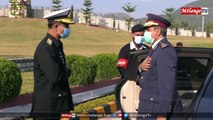 Commander Qatar Emiri Air Force || Chief of the Naval Staff, Admiral Muhammad Amjad Khan Niazi || Naval Headquarters Islamabad