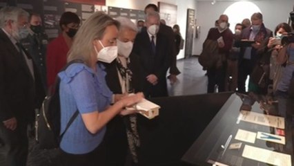 La jamba del armario donde estuvo secuestrado Publio Cordón llega al Memorial