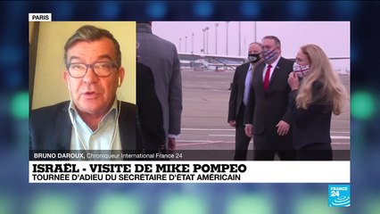 Visite de Mike Pompeo en Israël : tournée d'adieu du secrétaire d'État américain